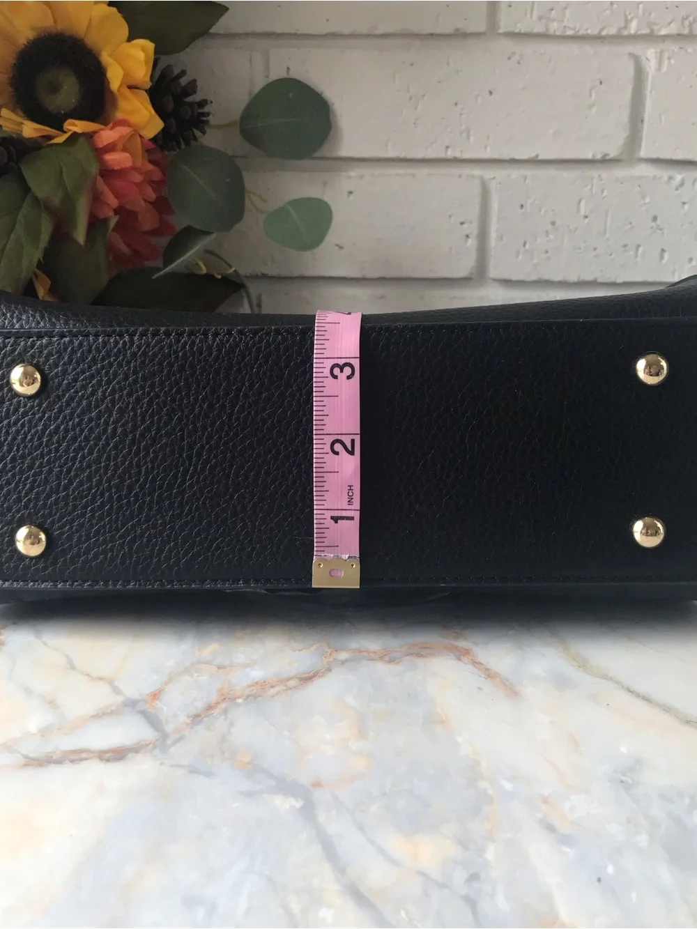 Beverly Hills Polo Club Black Pebbled Satchel with Shoulder Strap NEW